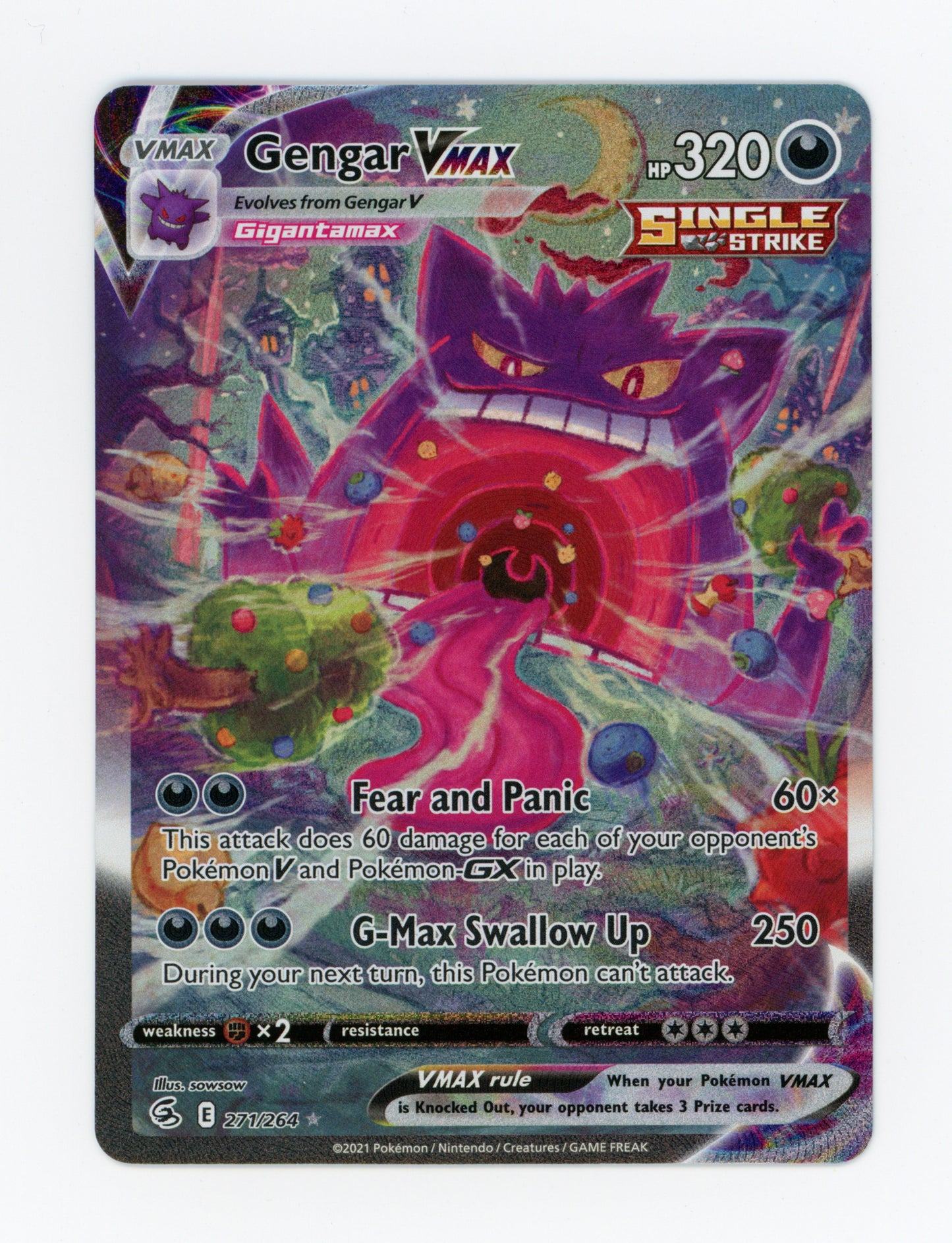 Gengar VMAX — Rare Secret — ID 19937