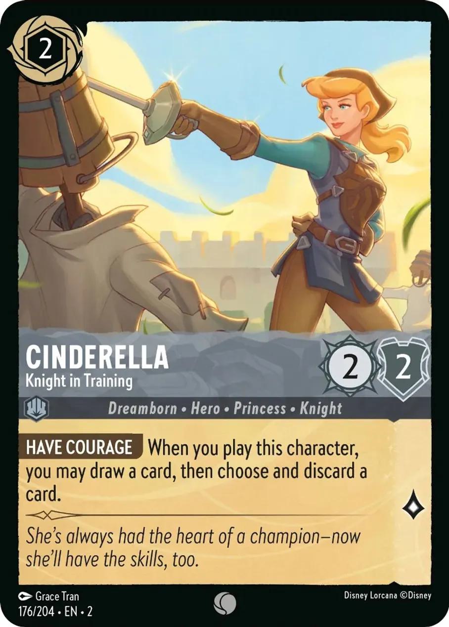 Cinderella - Knight in Training - 176/204 [Rise Of The Floodborn] [Non-Foil]