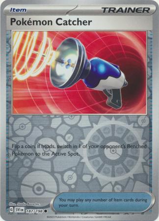 Pokémon Catcher - 187/198 - Common [sv01-187] [Reverse Holo]