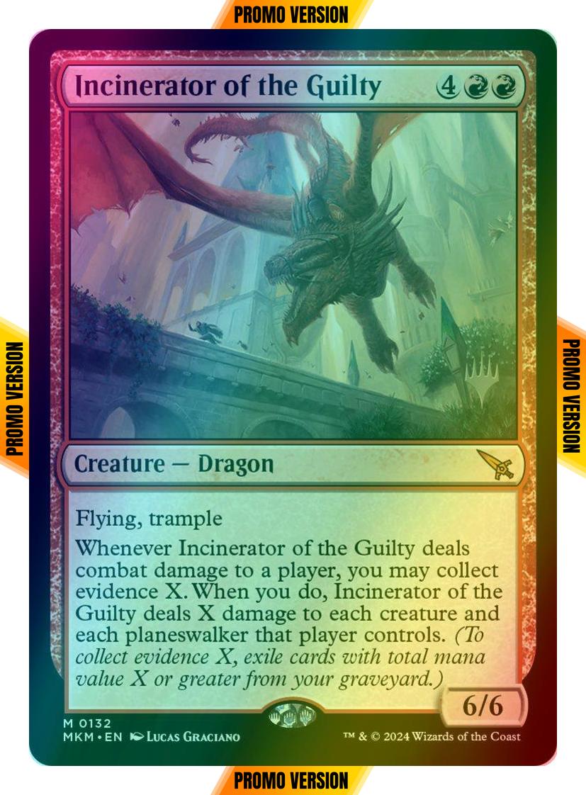 Incinerator of the Guilty [132p] [Promo Pack] [Murders at Karlov Manor: Promos] [Foil]