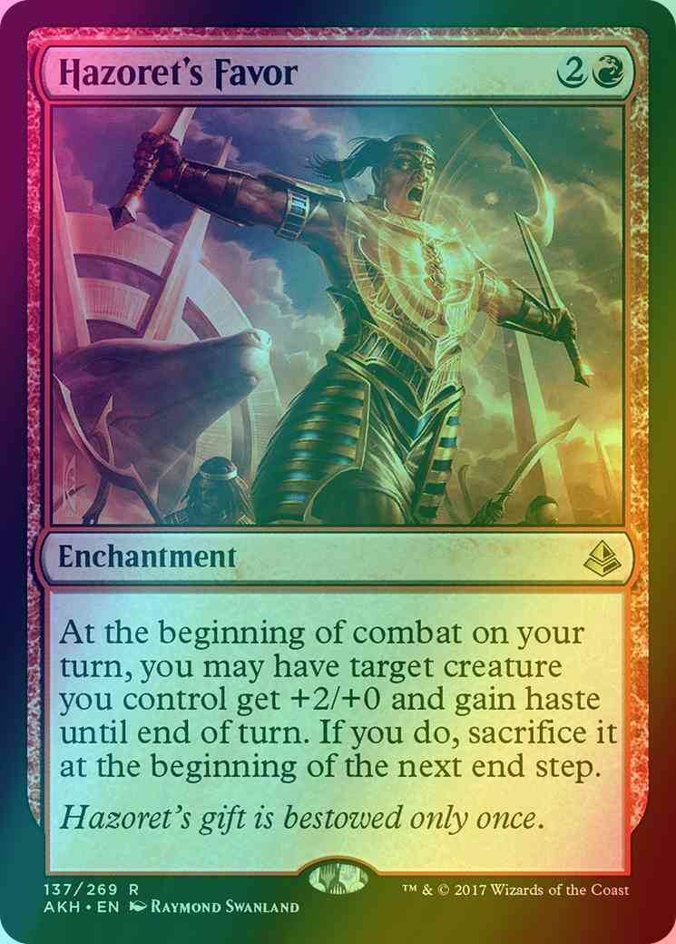 Hazoret's Favor [137] [Amonkhet] [Foil]