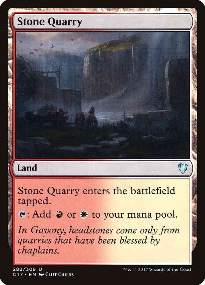 Stone Quarry [282] [Commander 2017] [Non-Foil]
