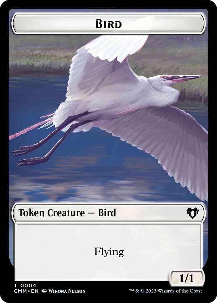 Bird Token (04) // Goblin Token (27) [Commander Masters: Tokens] [Non-Foil]