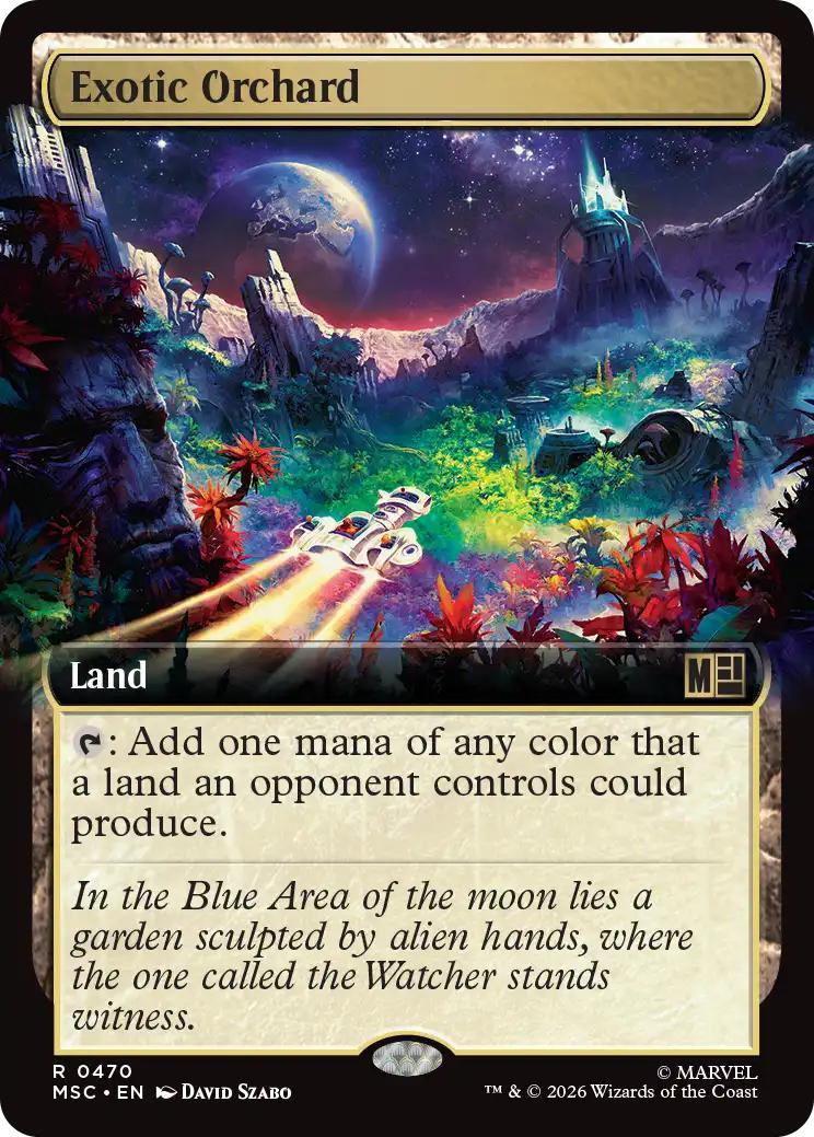 Exotic Orchard [470] [Extended Art] [Marvel Super Heroes: Commander] [Non-Foil]