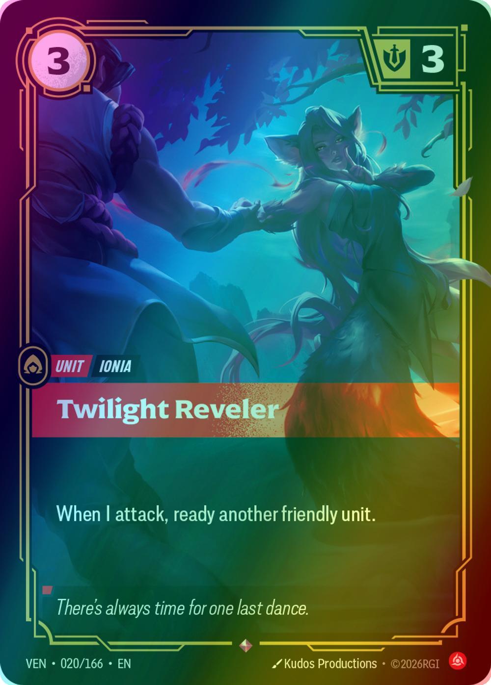 Twilight Reveler - 020/166 [Vendetta] [Foil]