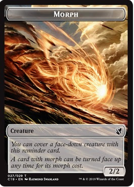 Assassin Token (09) // Morph Token (27) [Commander 2019 Tokens] [Non-Foil]