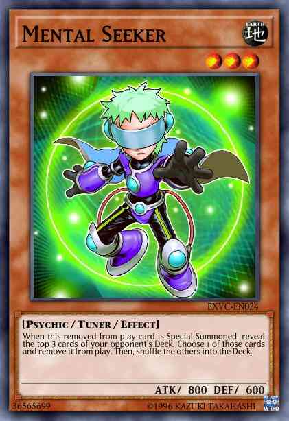 Mental Seeker - EXVC-EN024 - Common - 1st Edition
