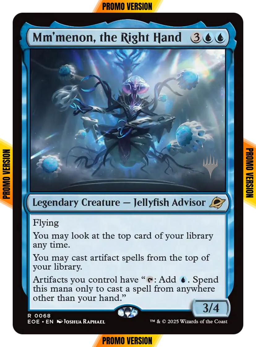 Mm'menon, the Right Hand [68p] [Promo Pack] [Edge of Eternities: Promos] [Non-Foil]