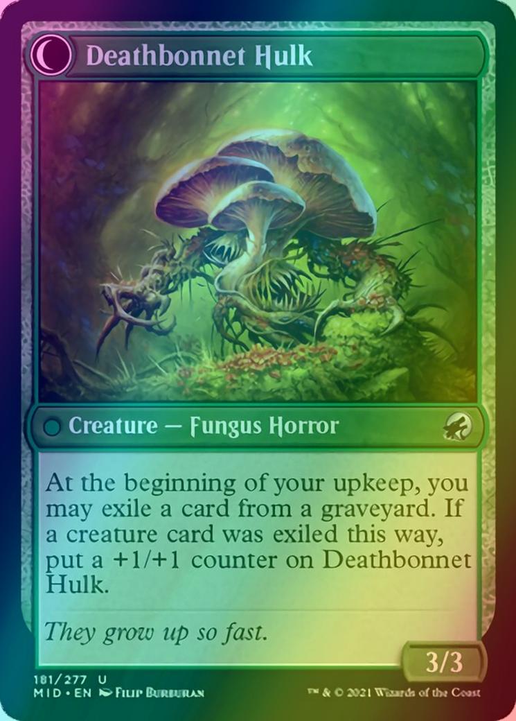 Deathbonnet Sprout // Deathbonnet Hulk [181] [Innistrad: Midnight Hunt] [Foil]