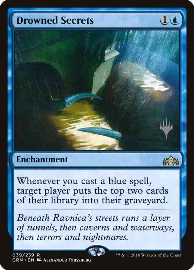 Drowned Secrets [Promo Pack] [39p] [Guilds of Ravnica Promos] [Non-Foil]