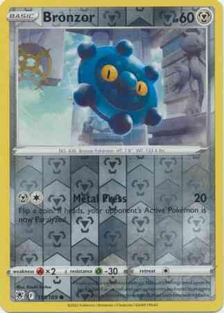 Bronzor - 111/189 - Common [swsh10-111] [Reverse Holo]