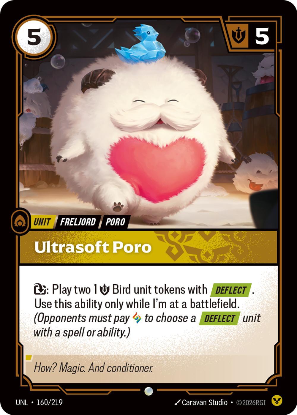 Ultrasoft Poro - 160/219 [Unleashed] [Non-Foil]