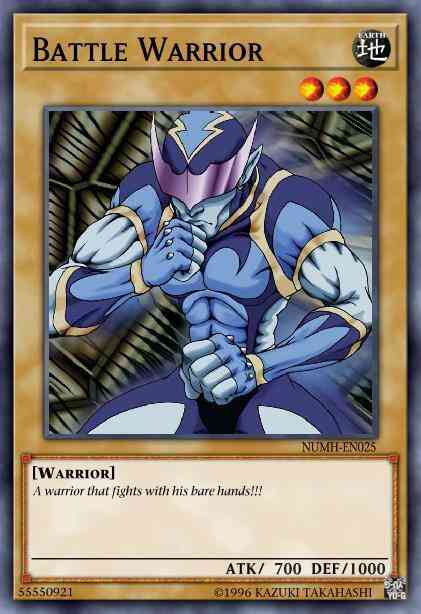 Battle Warrior - NUMH-EN025 - Super Rare - Unlimited