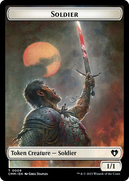 Servo Token (45) // Soldier Token (09) [Commander Masters: Tokens] [Non-Foil]