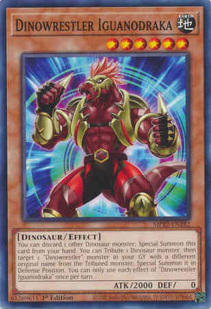 Dinowrestler Iguanodraka - MP22-EN182 - Common - 1st Edition
