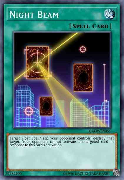 Night Beam - SBSC-EN043 - Ultra Rare - 1st Edition