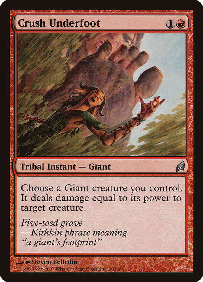 Crush Underfoot [162] [Lorwyn] [Non-Foil]