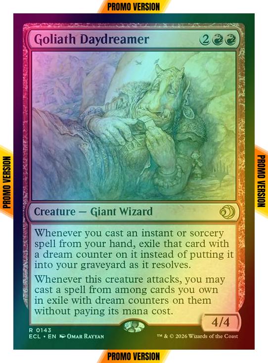 Goliath Daydreamer [143p] [Promo Pack] [Lorwyn Eclipsed: Promos] [Foil]