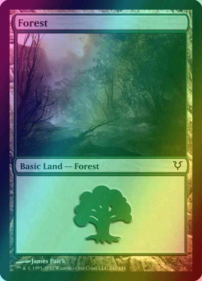 Forest [242] [Avacyn Restored] [Foil]