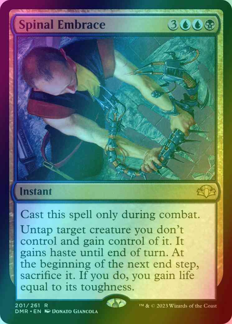 Spinal Embrace [201] [Dominaria Remastered] [Foil]