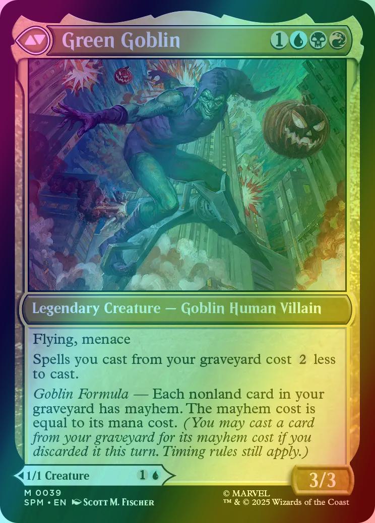 Norman Osborn // Green Goblin [39] [Marvel's Spider-Man] [Foil]