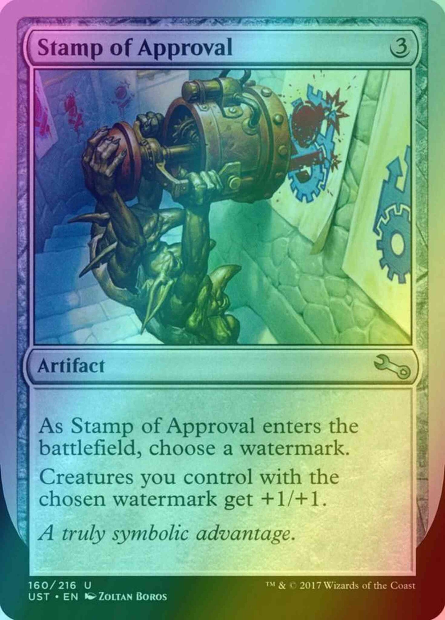 Stamp of Approval [160] [Unstable] [Foil]