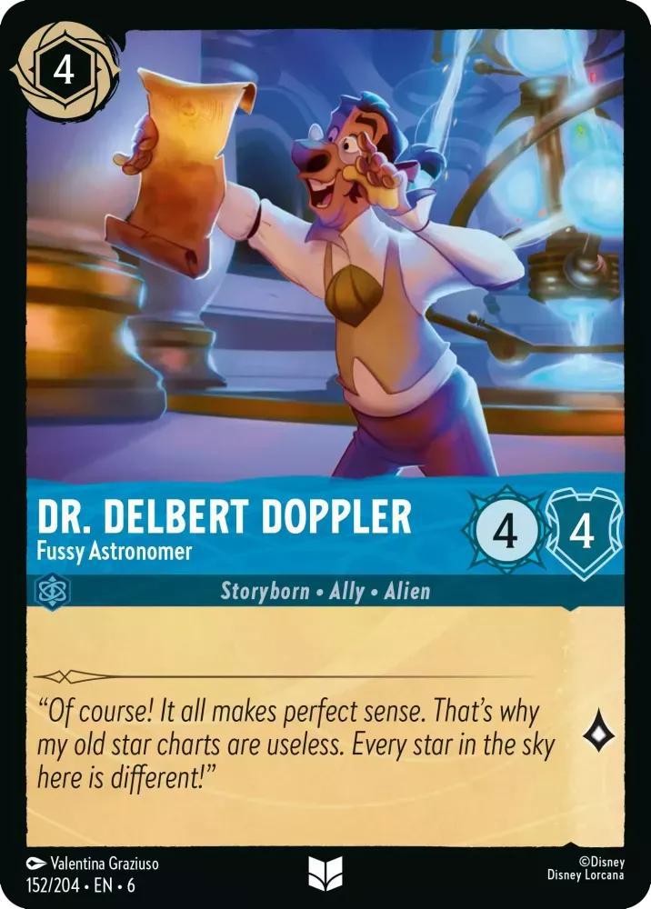 Dr. Delbert Doppler - Fussy Astronomer - 152/204 [Azurite Sea] [Non-Foil]