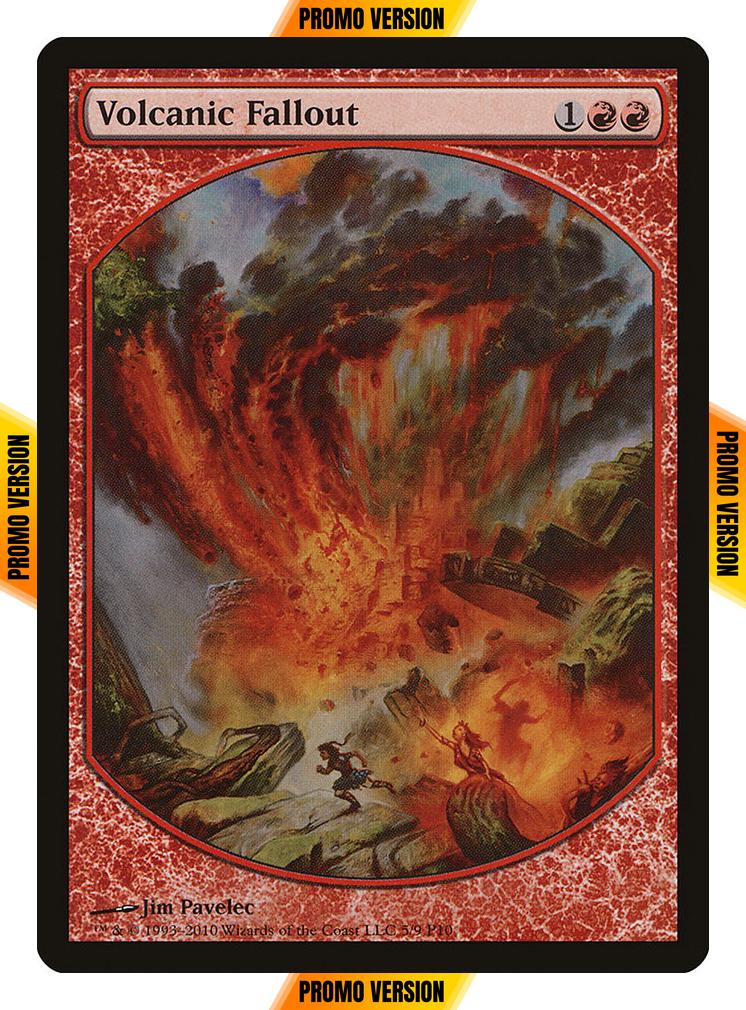 Volcanic Fallout [5] [Magic Player Rewards 2010] [Non-Foil]