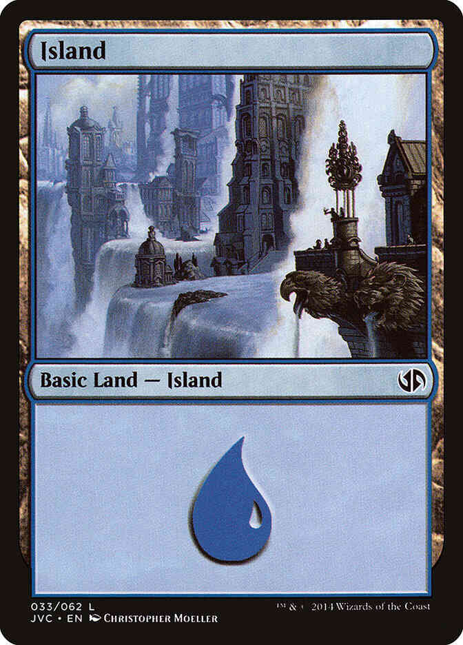 Island [33] [Duel Decks Anthology: Jace vs. Chandra] [Non-Foil]