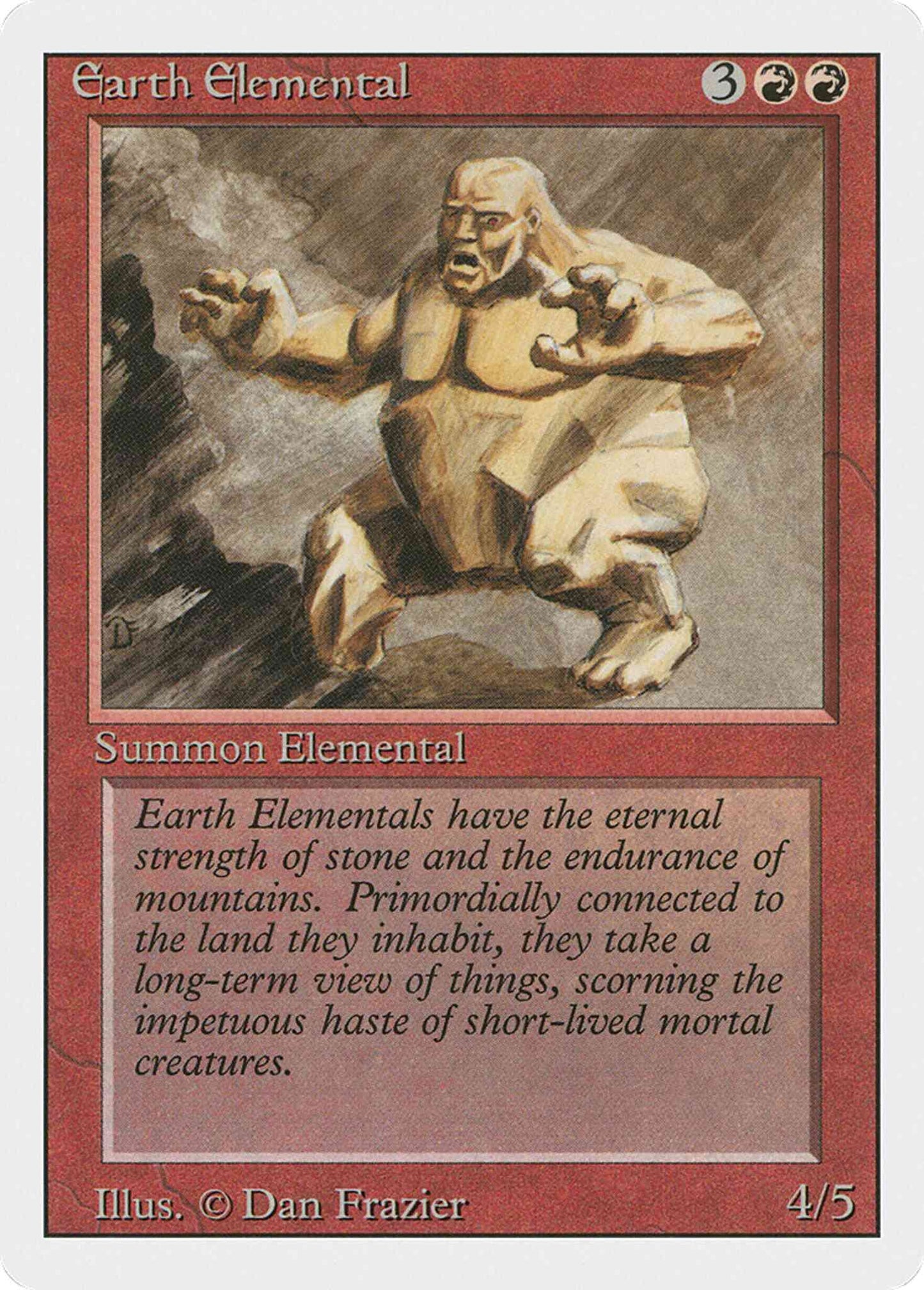 Earth Elemental [146] [Revised Edition] [Non-Foil]