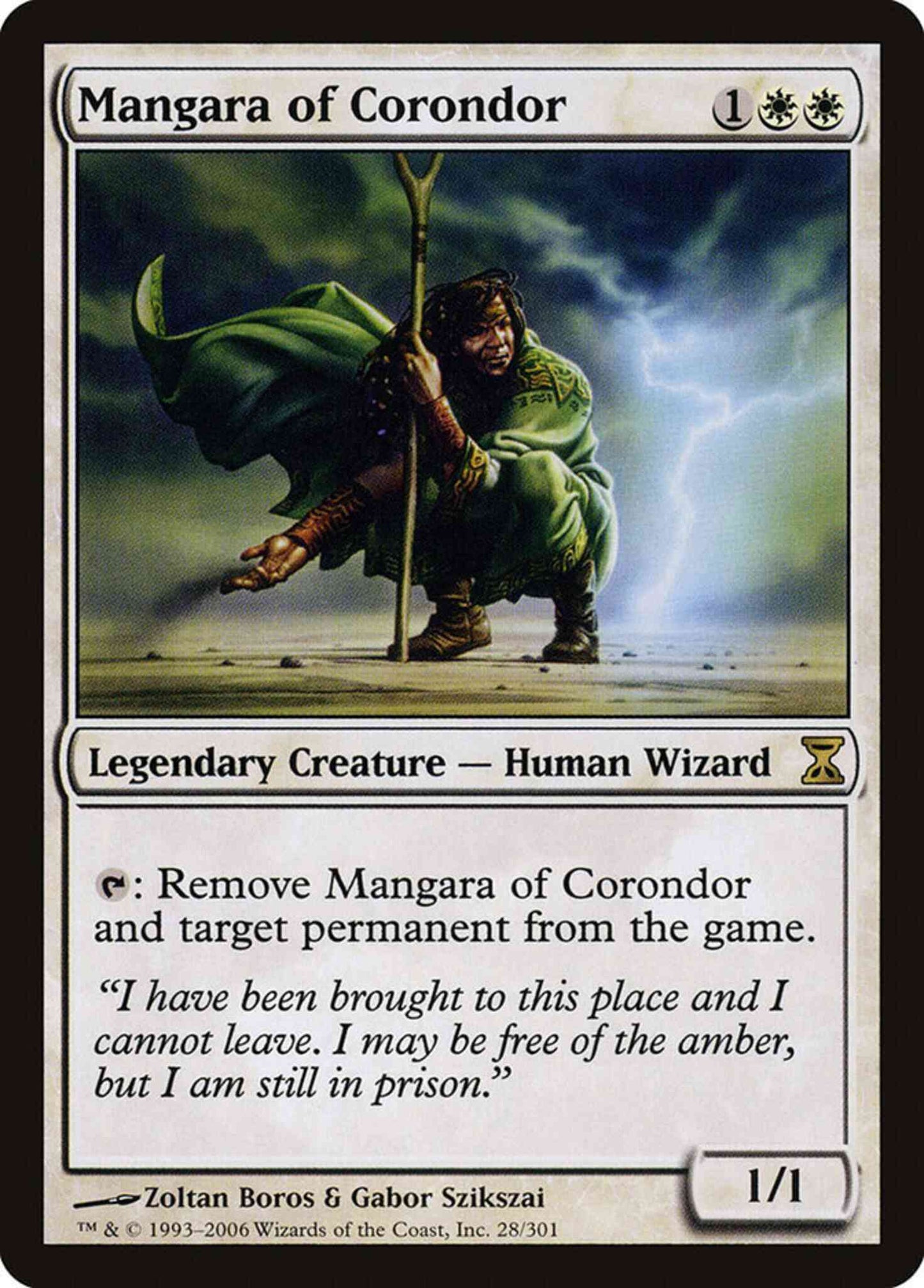 Mangara of Corondor [28] [Time Spiral] [Non-Foil]