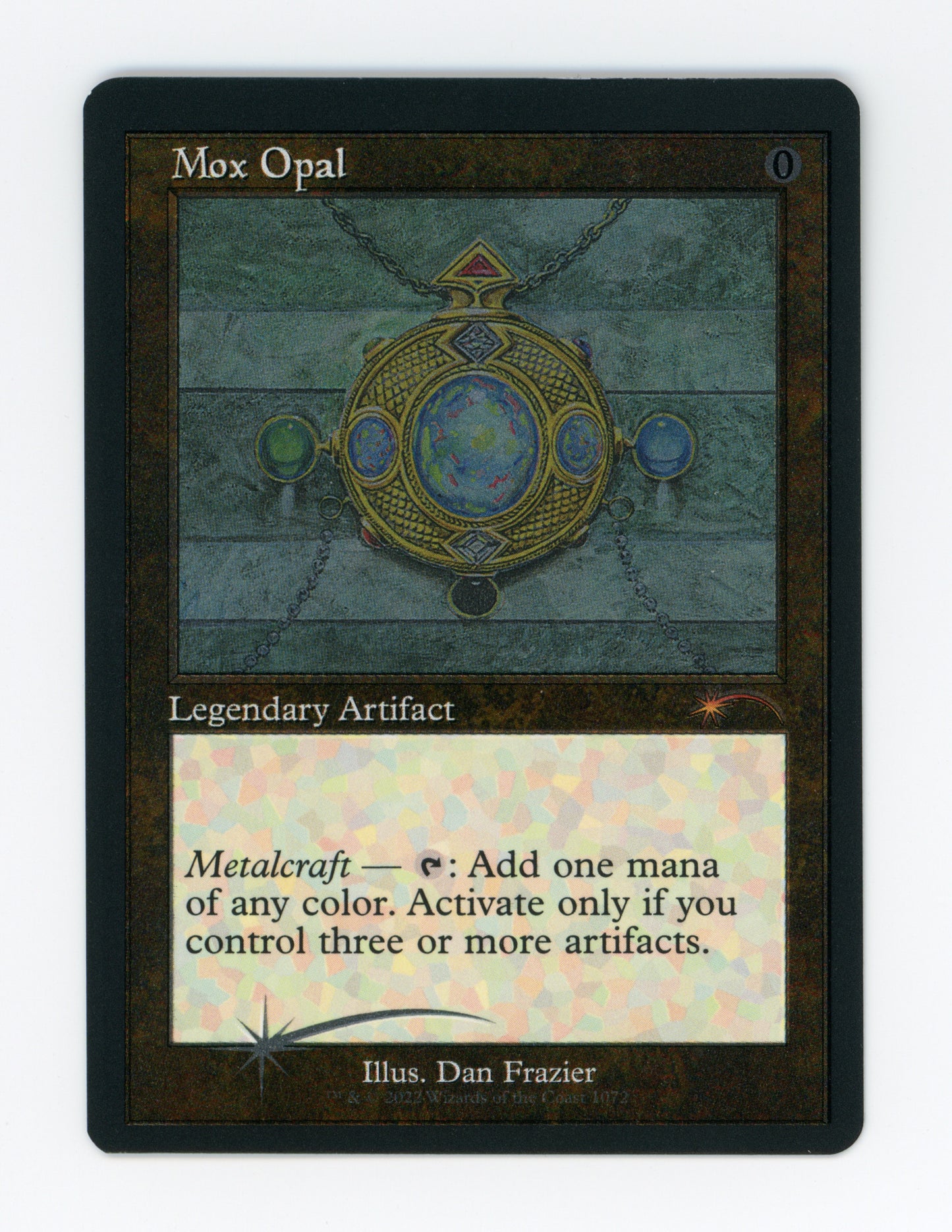 Mox Opal — Retro Frame|Dan Frazier|Etched Foil — ID 18368