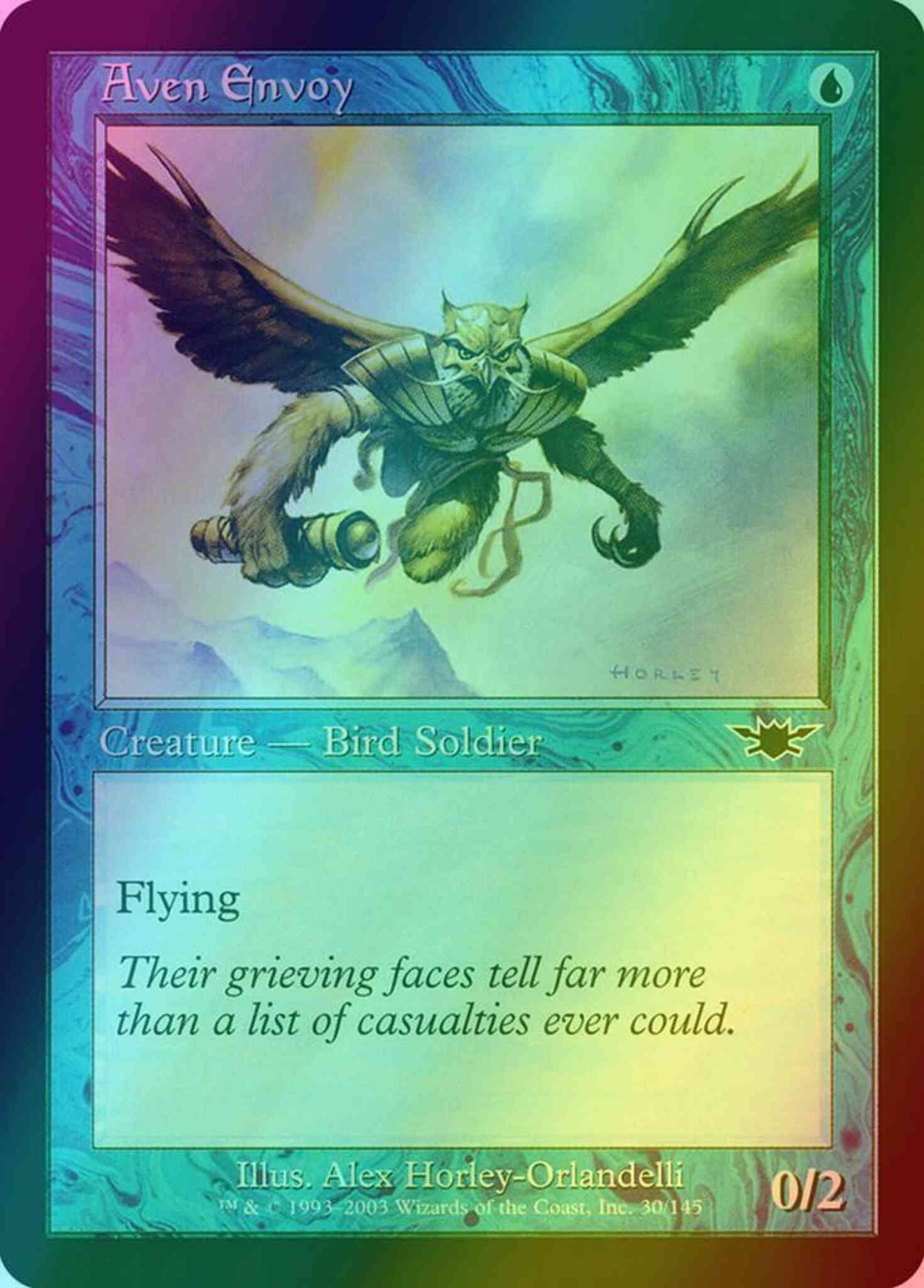 Aven Envoy [30] [Legions] [Foil]