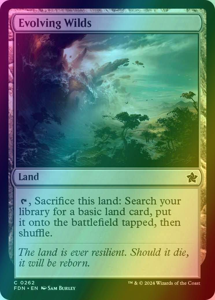 Evolving Wilds [262] [Foundations] [Foil]