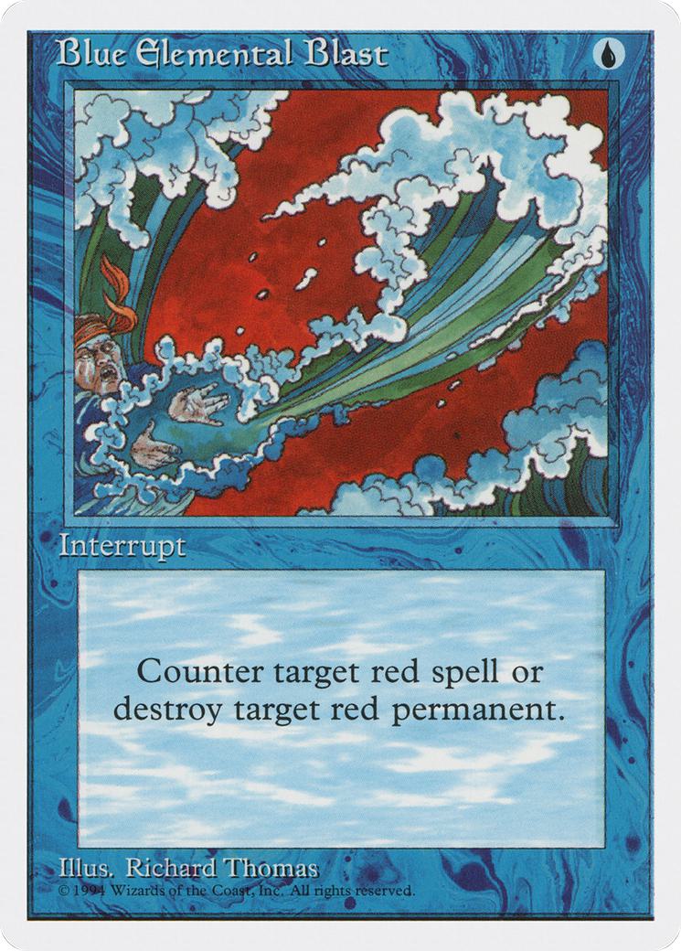 Blue Elemental Blast [5] [Magazine Inserts] [Non-Foil]