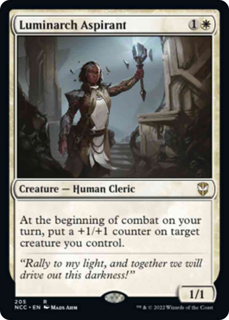 Luminarch Aspirant [205] [Streets of New Capenna: Commander] [Non-Foil]