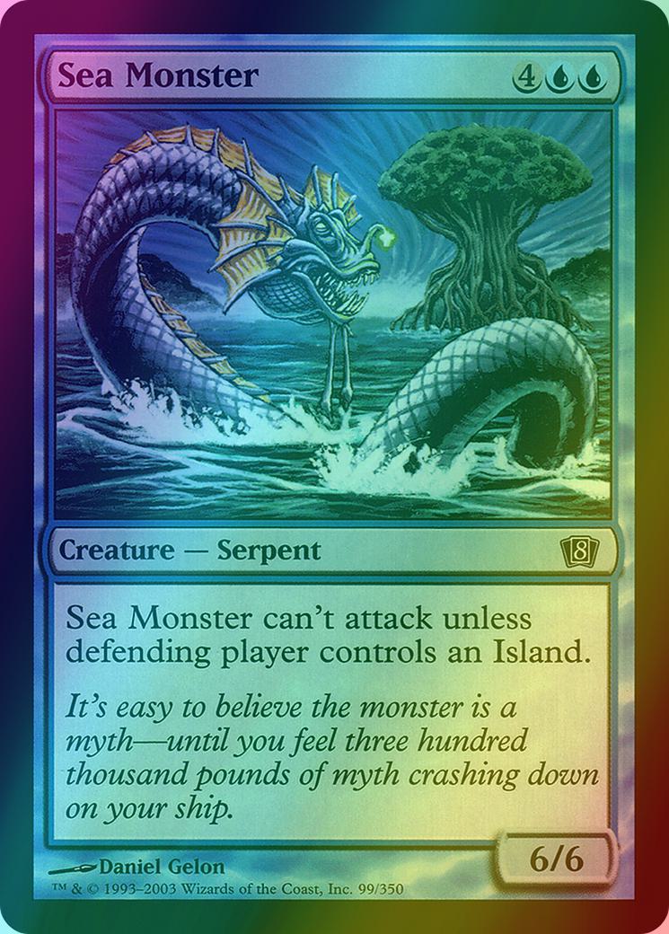 Sea Monster [99x] [Eighth Edition] [Foil]