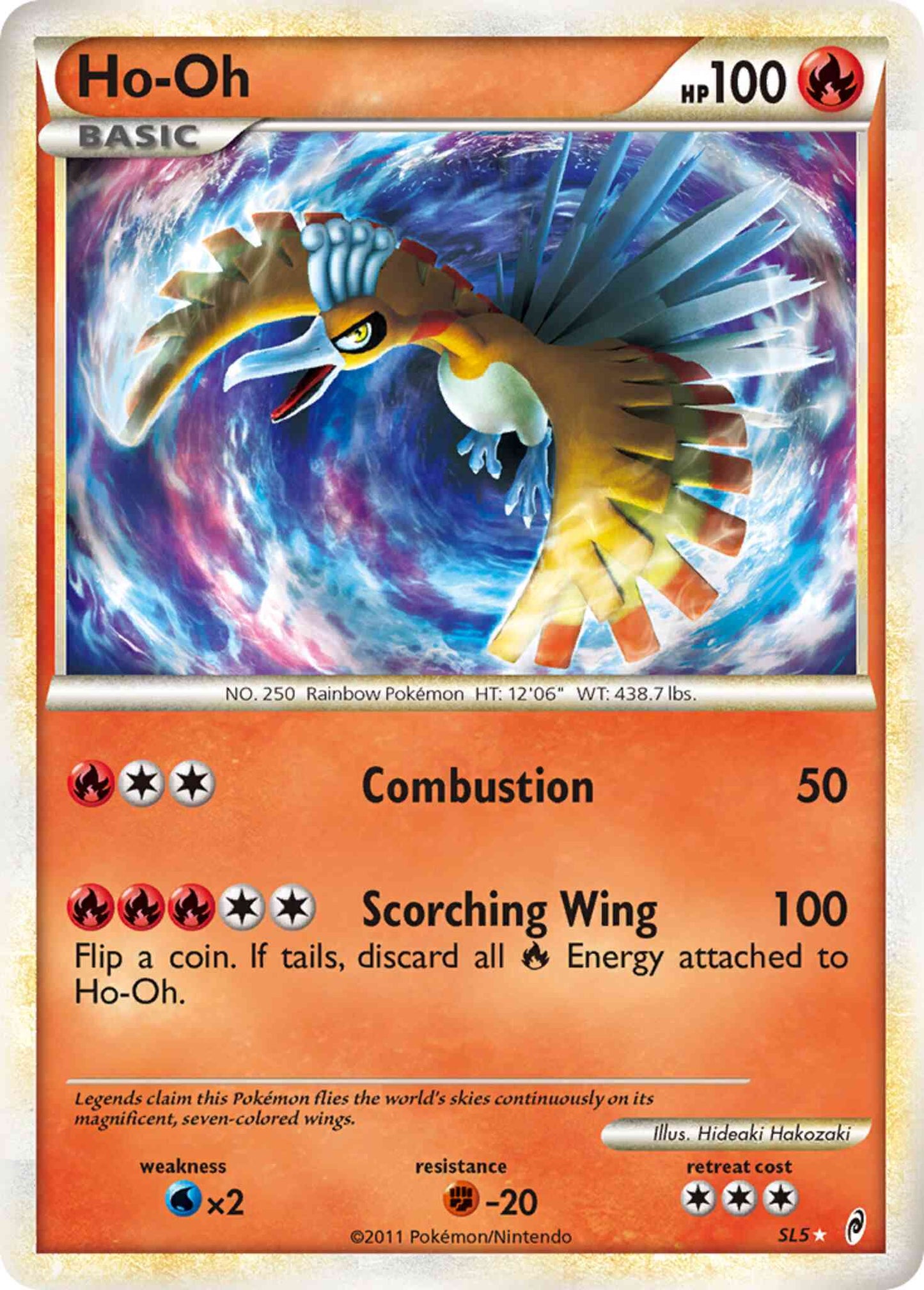Ho-Oh - SL5 - Rare Holo [col1-SL5] [Holo]