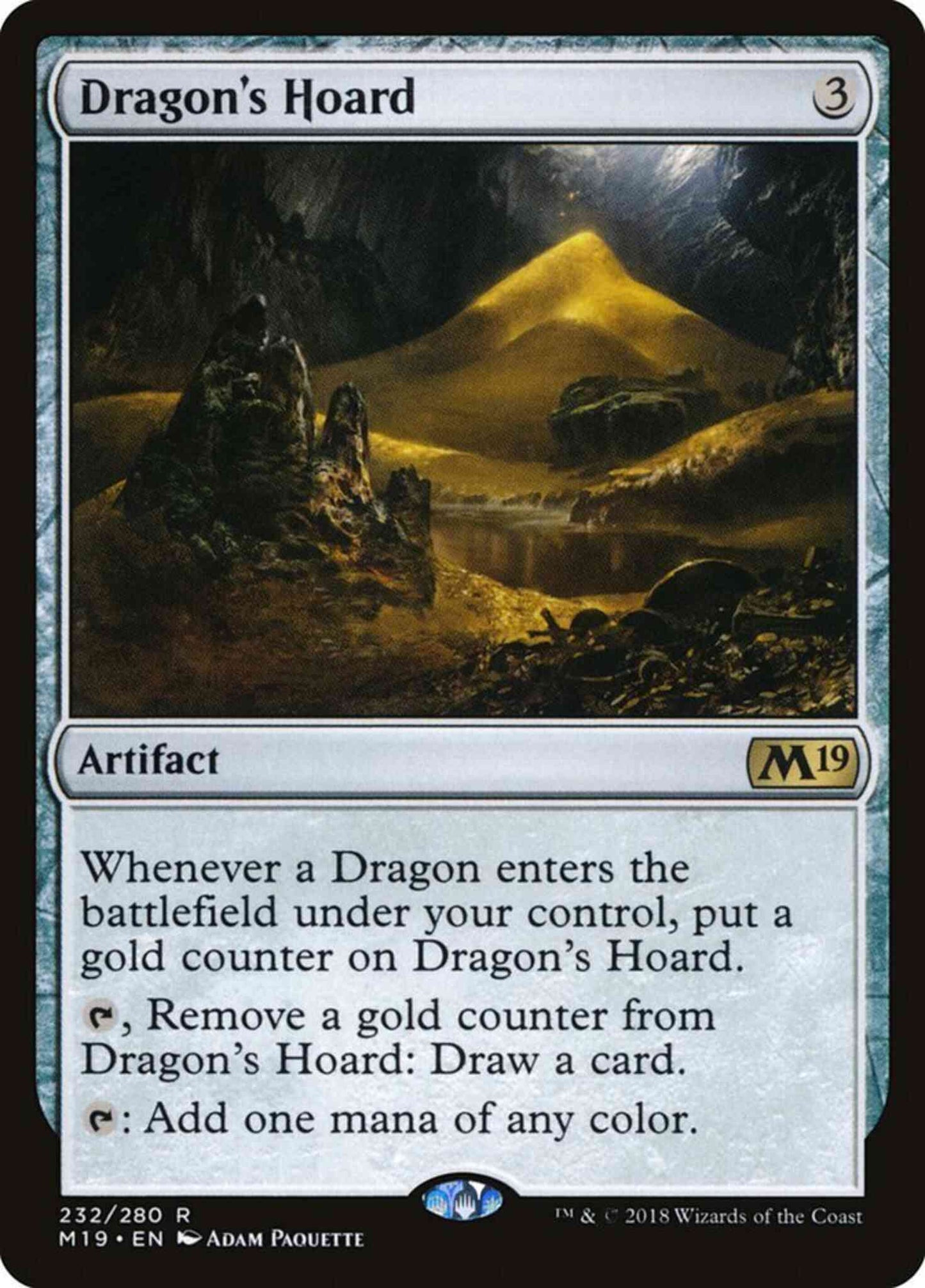 Dragon's Hoard [232] [Core Set 2019] [Non-Foil]
