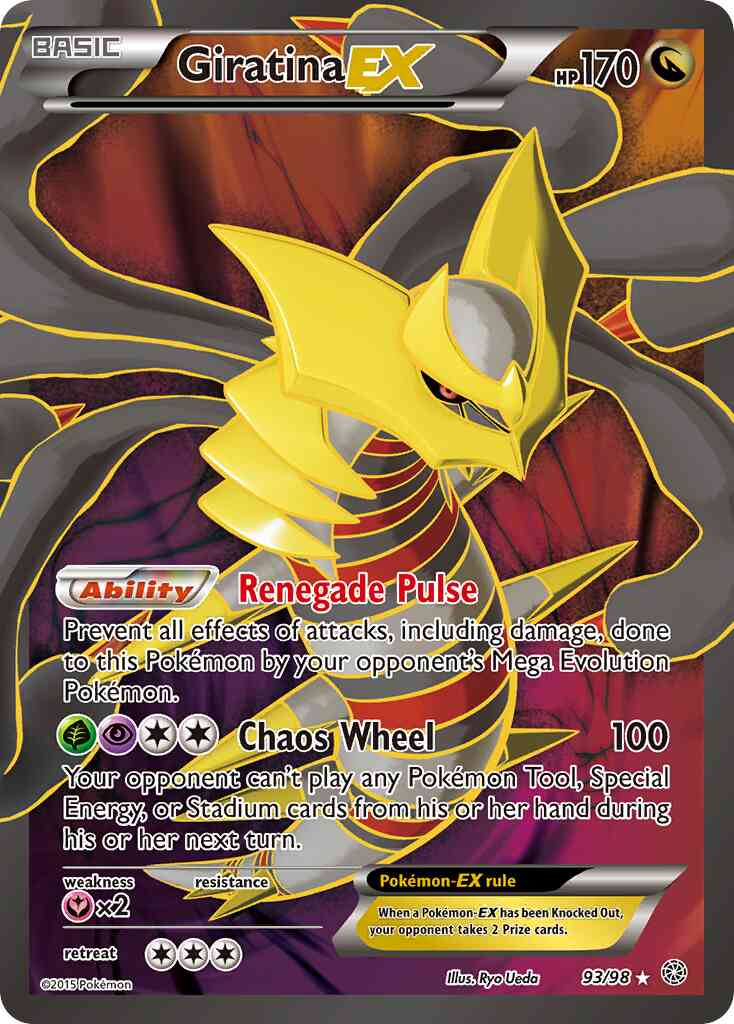 Giratina-EX - 93/98 - Rare Ultra [xy7-93] [Ultra]