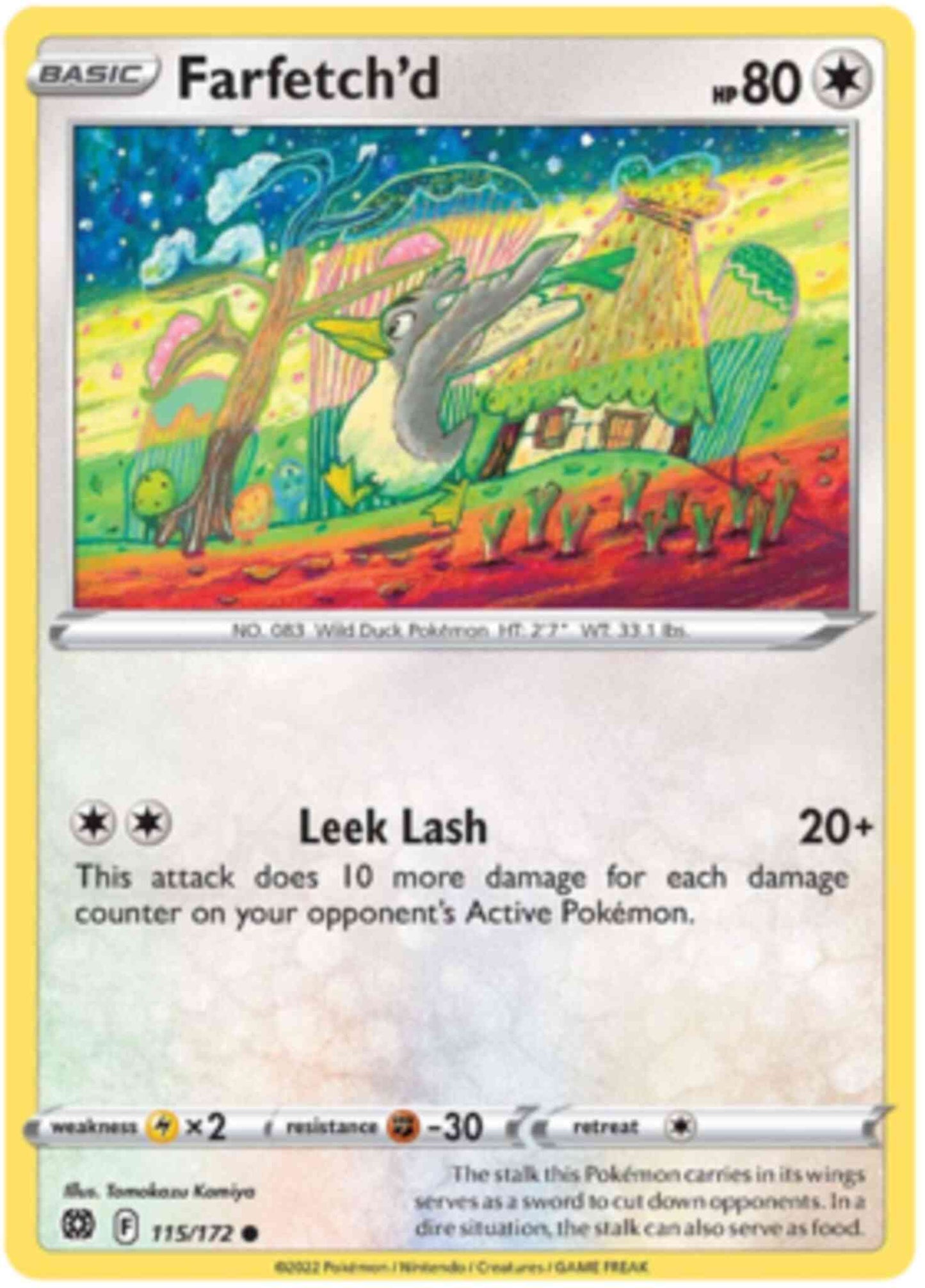 Farfetch'd - 115/172 - Common [swsh9-115] [Non-Holo]