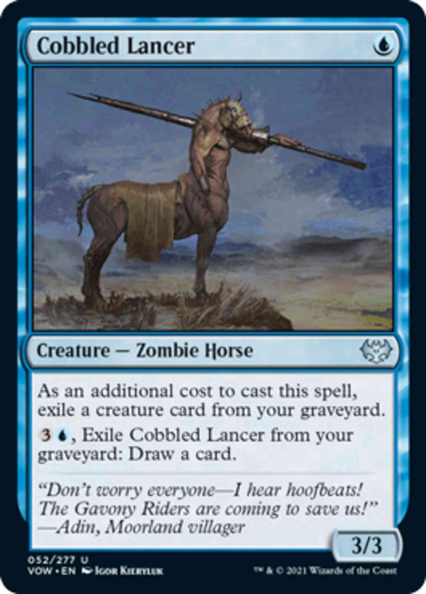 Cobbled Lancer [52] [Innistrad: Crimson Vow] [Non-Foil]