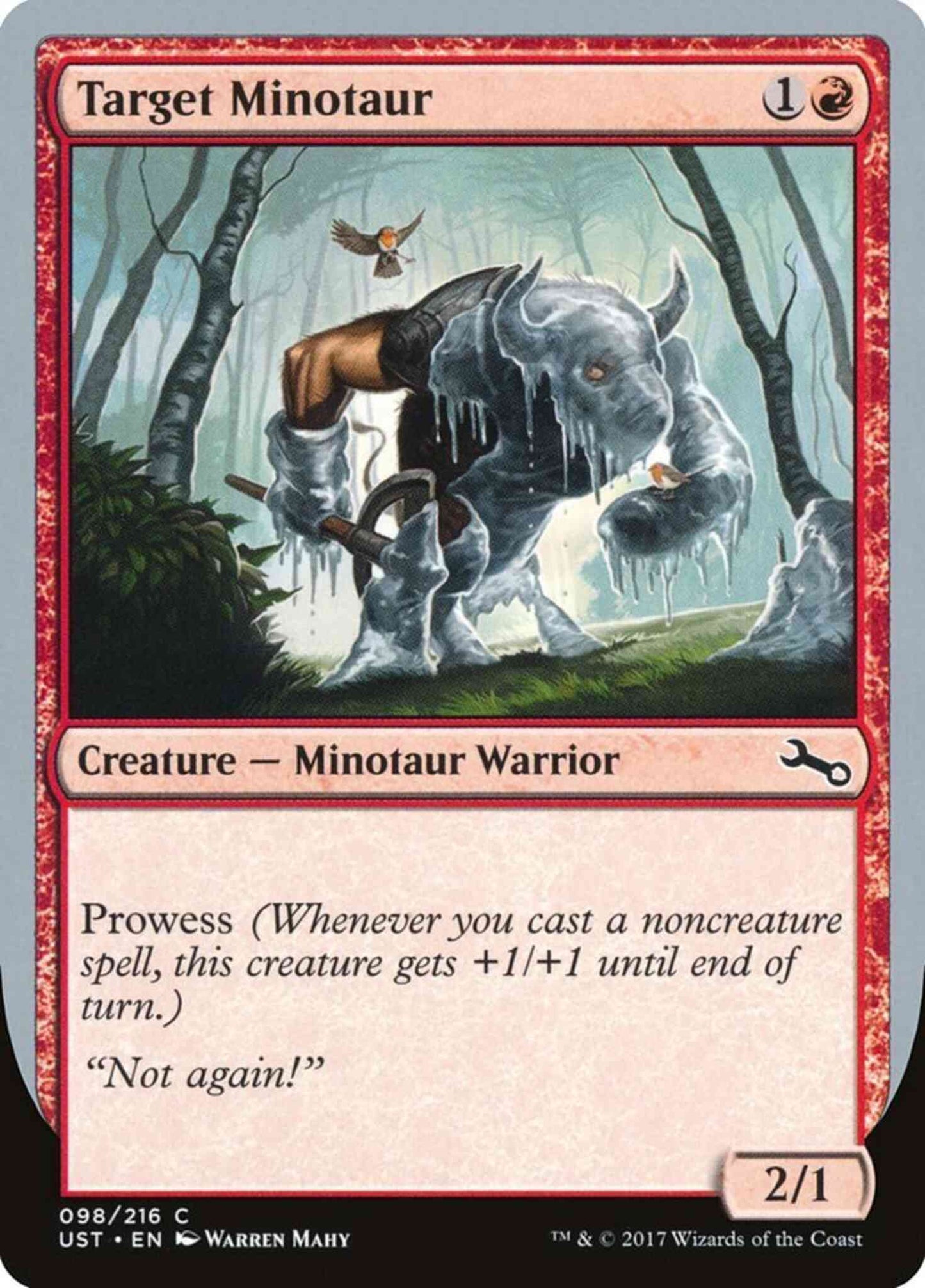 Target Minotaur [98a] [a] [Unstable] [Non-Foil]