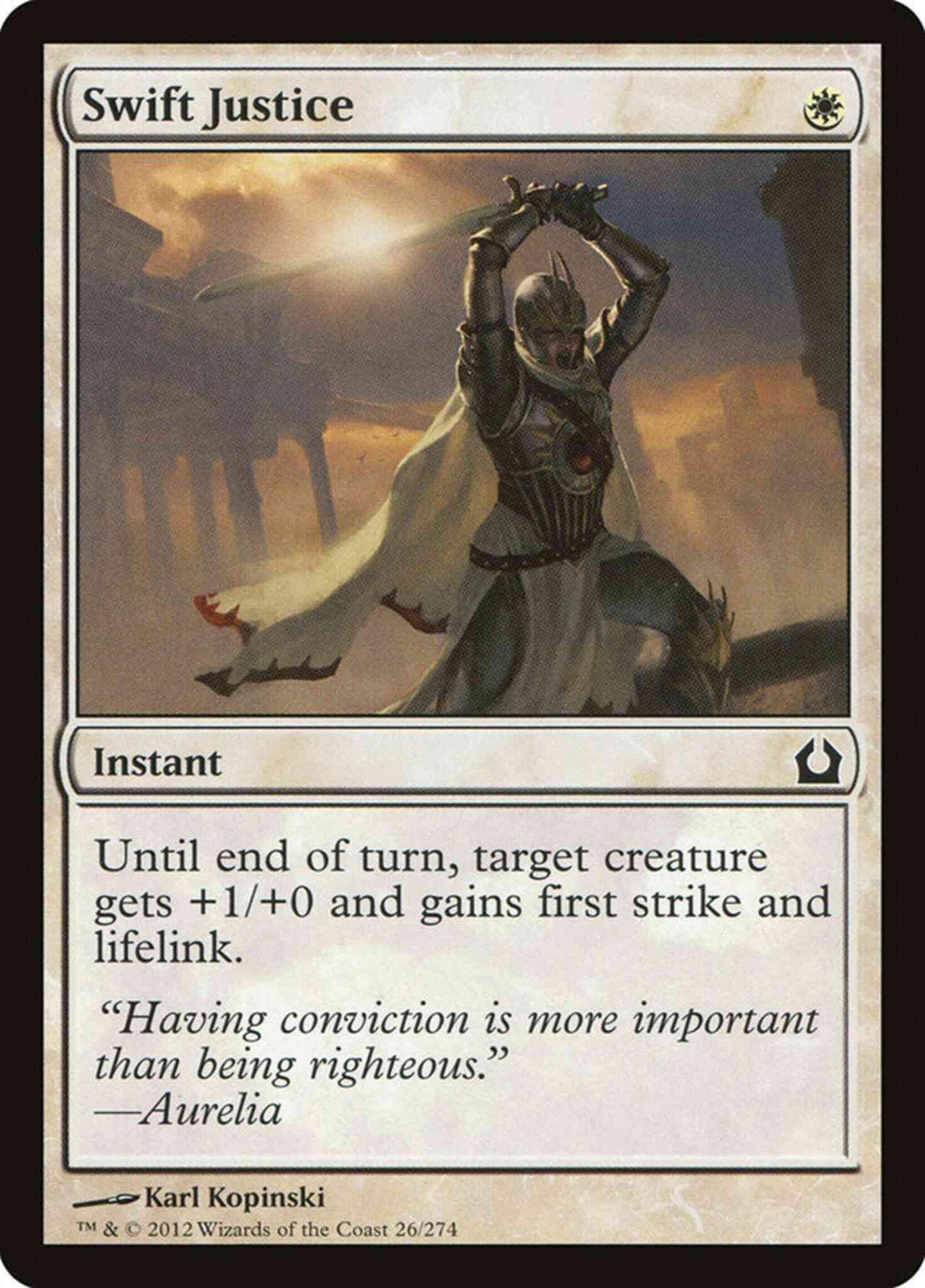 Swift Justice [26] [Return To Ravnica] [Non-Foil]