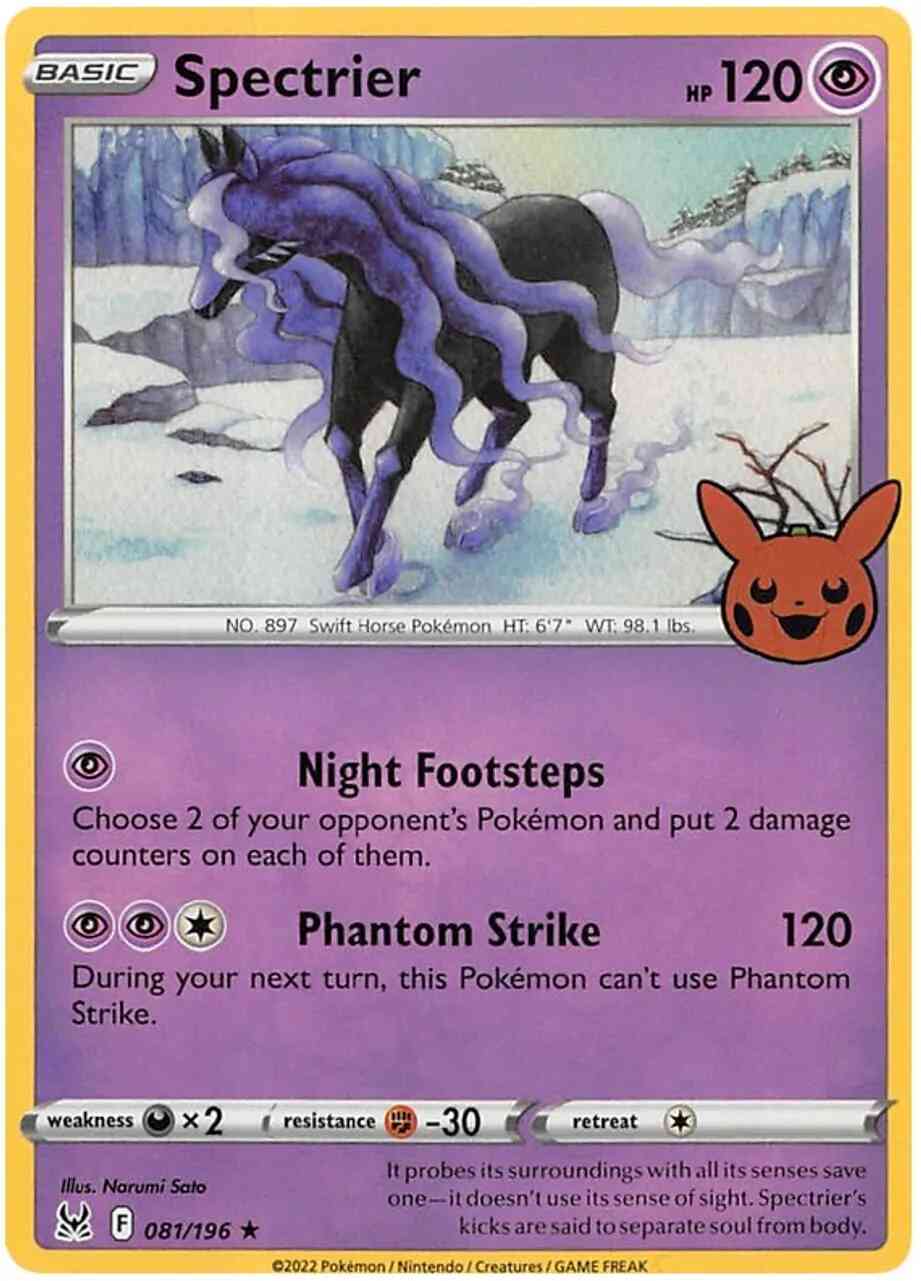 Spectrier - 081/196 - Promo [Trick or Trade BOOster 2023] [swsh11msp-081] [Holo]