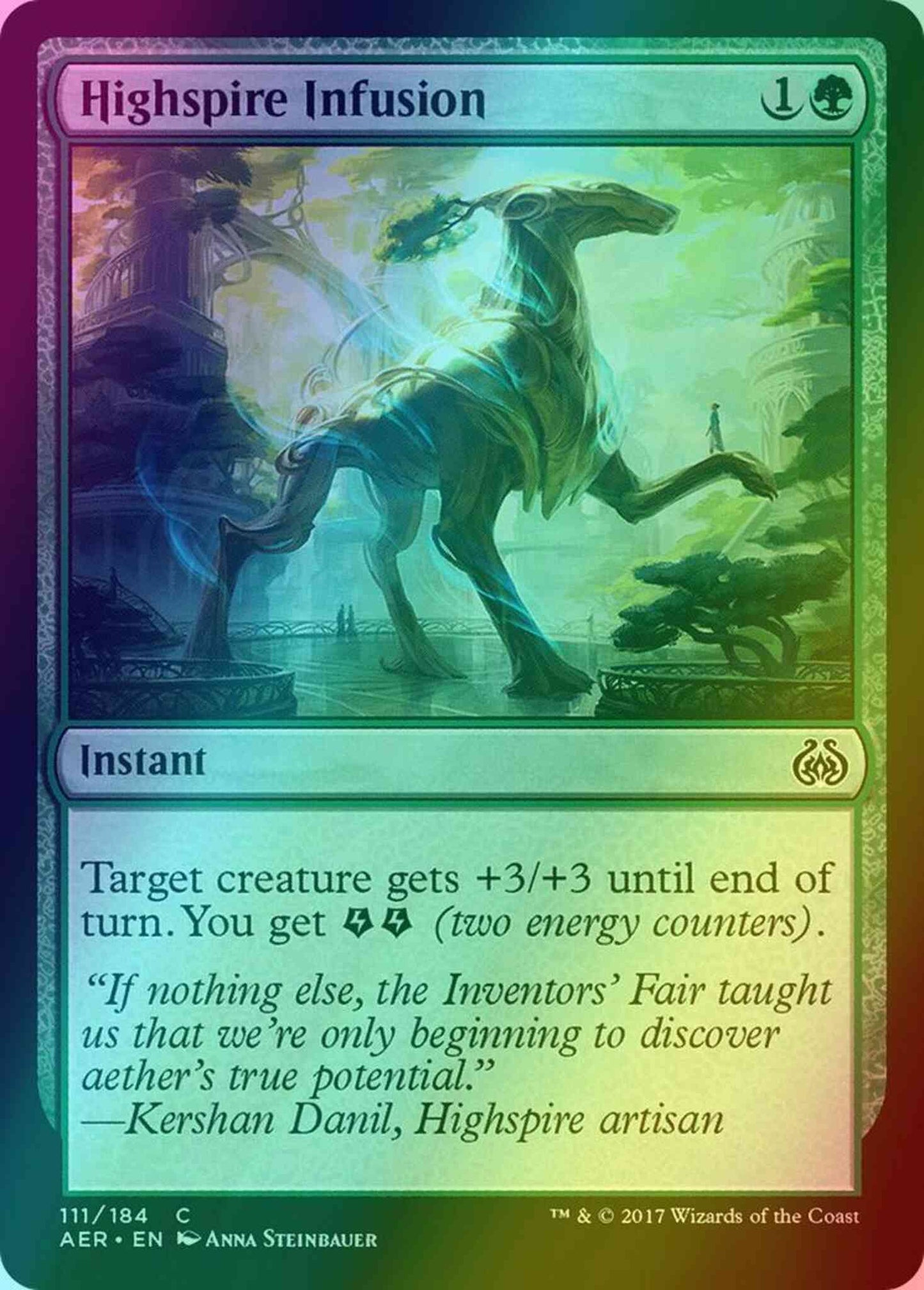 Highspire Infusion [111] [Aether Revolt] [Foil]