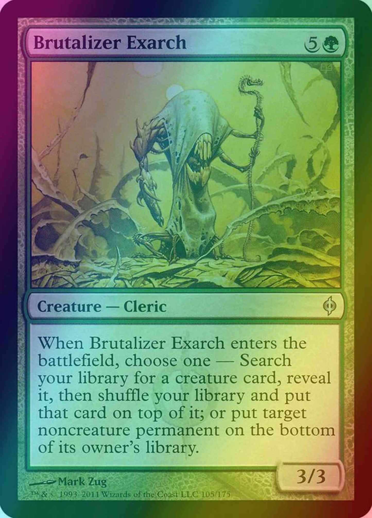 Brutalizer Exarch [105] [New Phyrexia] [Foil]