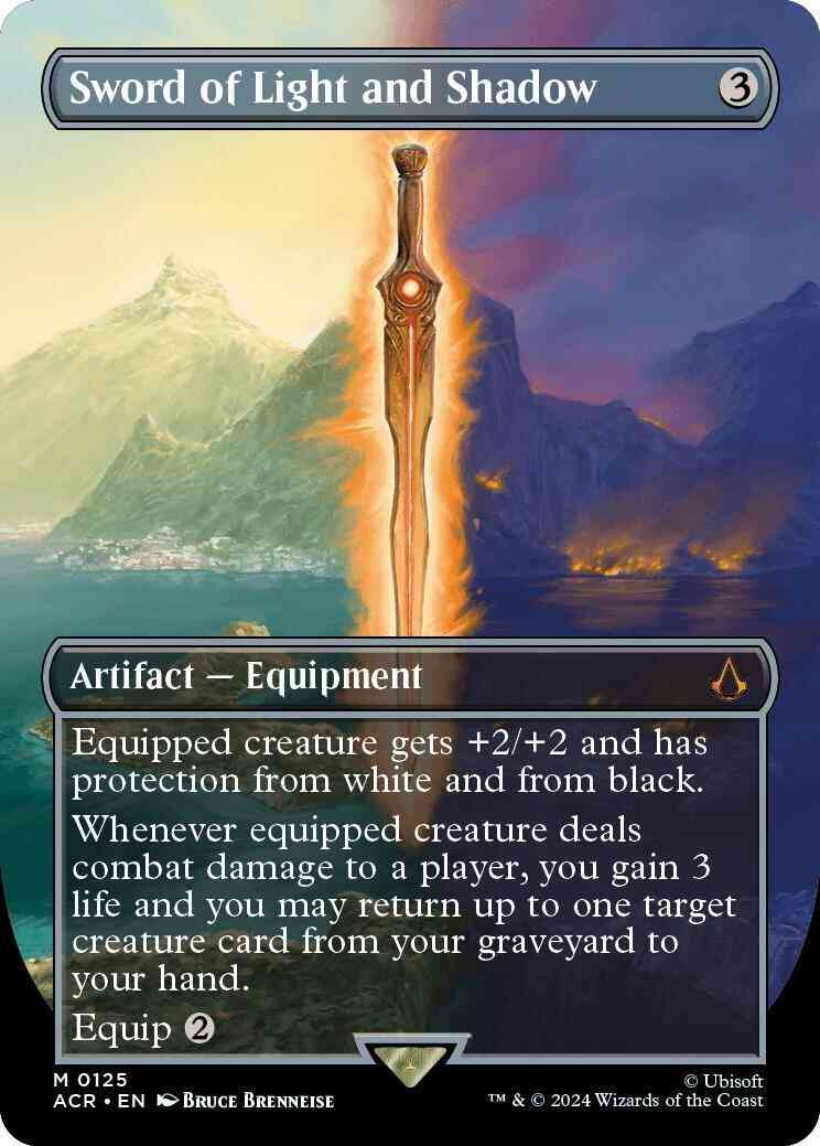 Sword of Light and Shadow [125] [Borderless] [Assassin's Creed] [Foil]