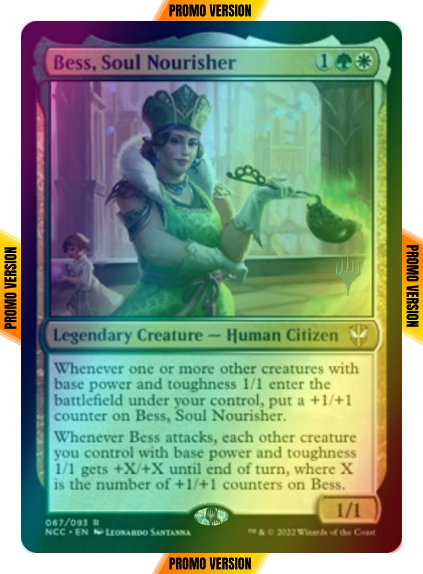 Bess, Soul Nourisher [Promo Pack] [67p] [Streets of New Capenna: Commander: Promos] [Foil]