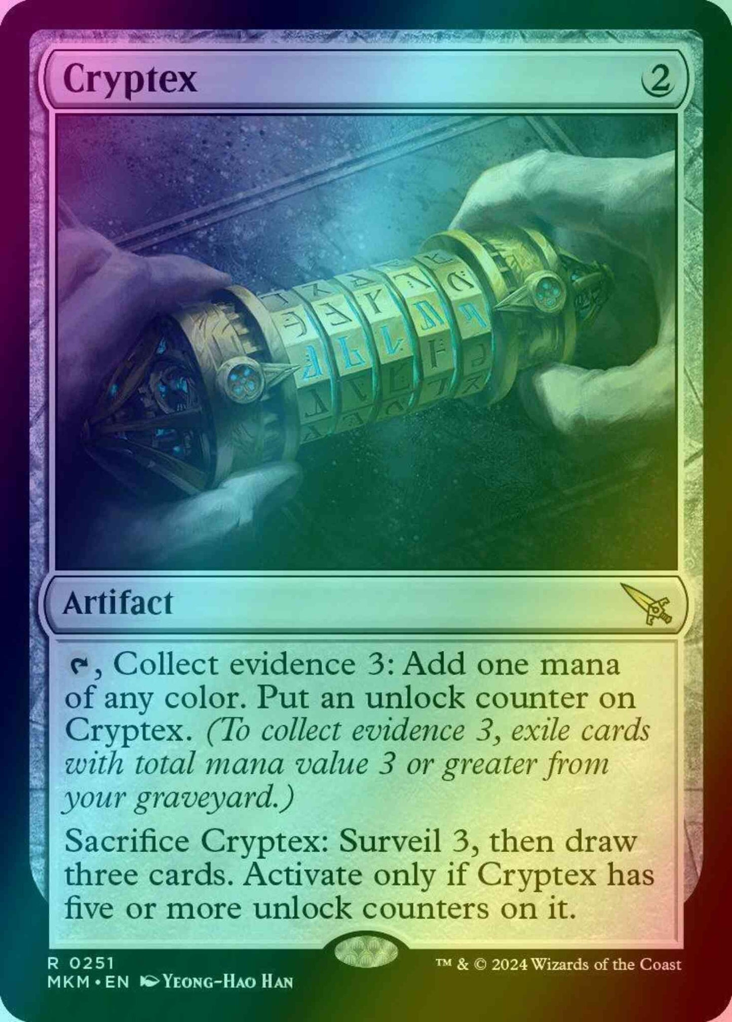Cryptex [251] [Murders at Karlov Manor] [Foil]